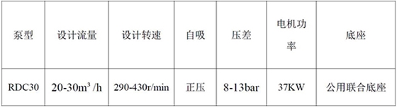 罗德含油污泥输送泵设计方案