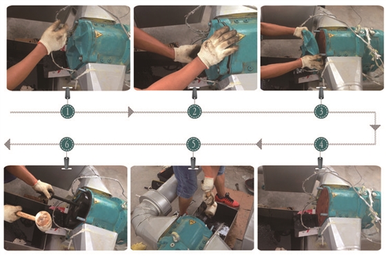 转子泵维护过程图示2016032106