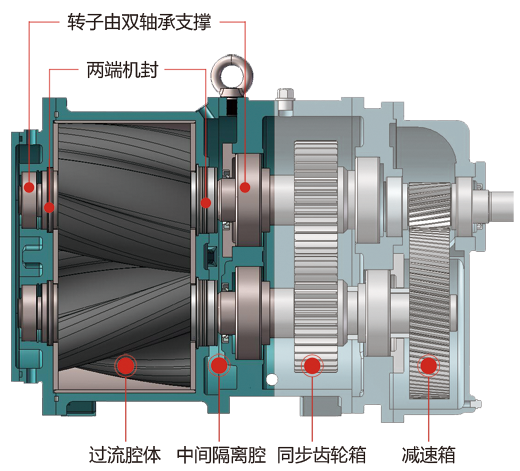 高粘度转子泵